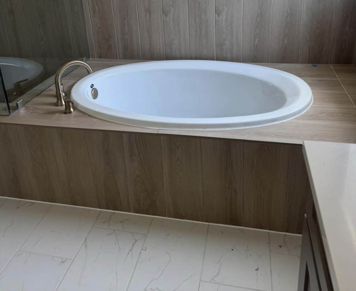 Luxury bathroom remodel with custom shower in Lakeway